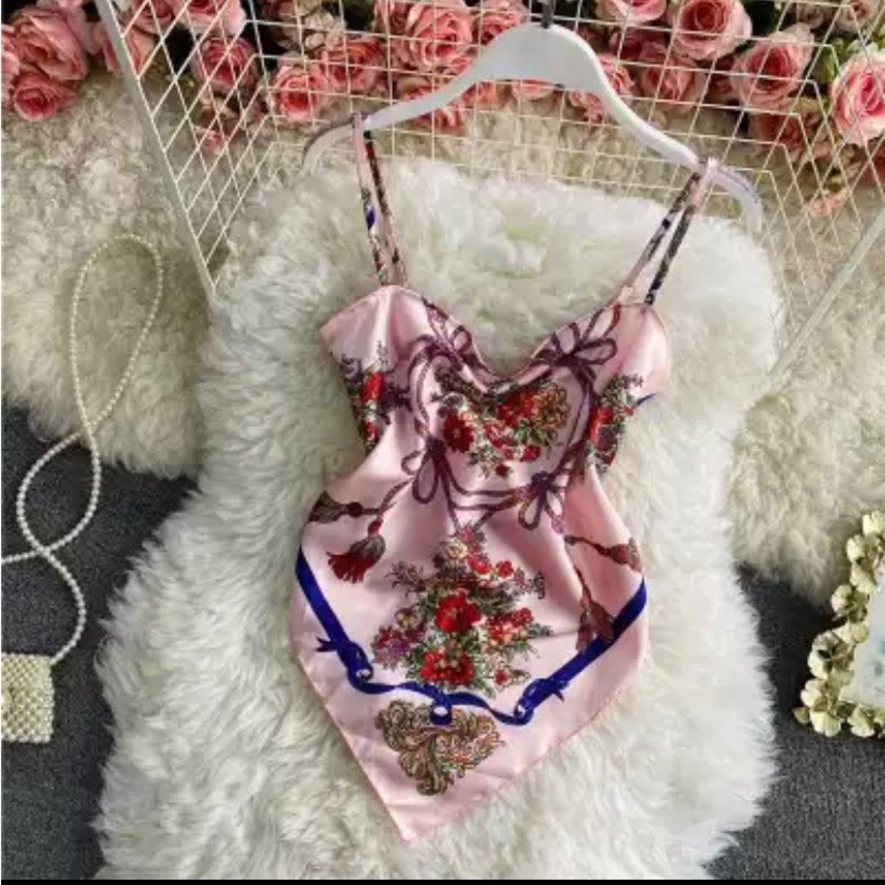 Vintage halter top